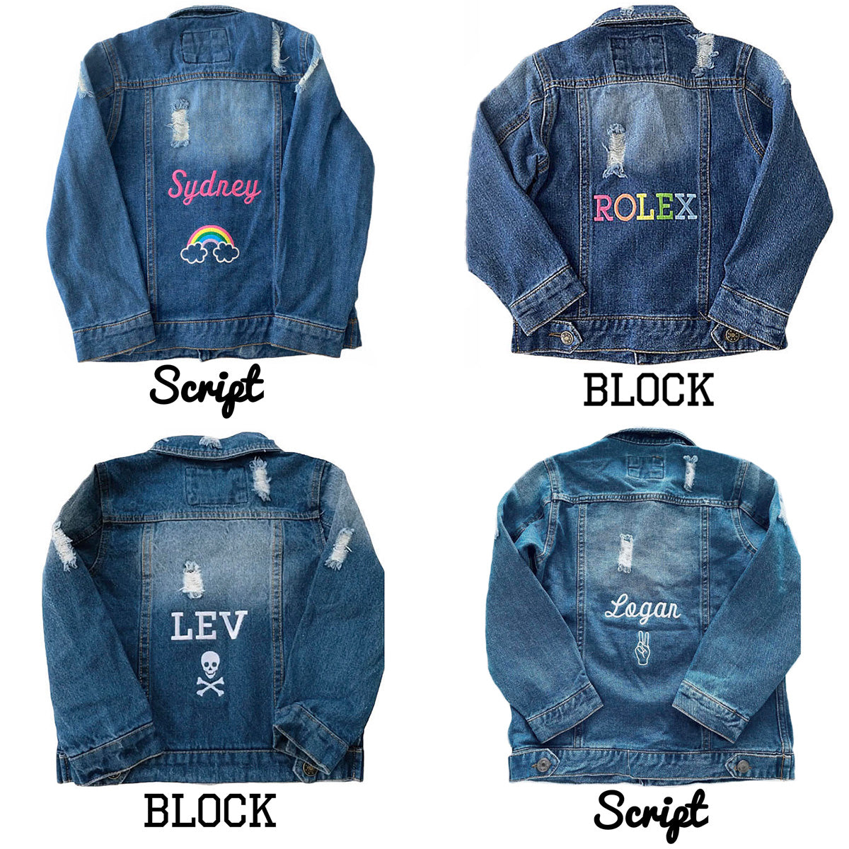 Distressed Jean Jacket