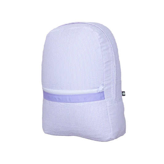 Backpack - Lavender Seersucker