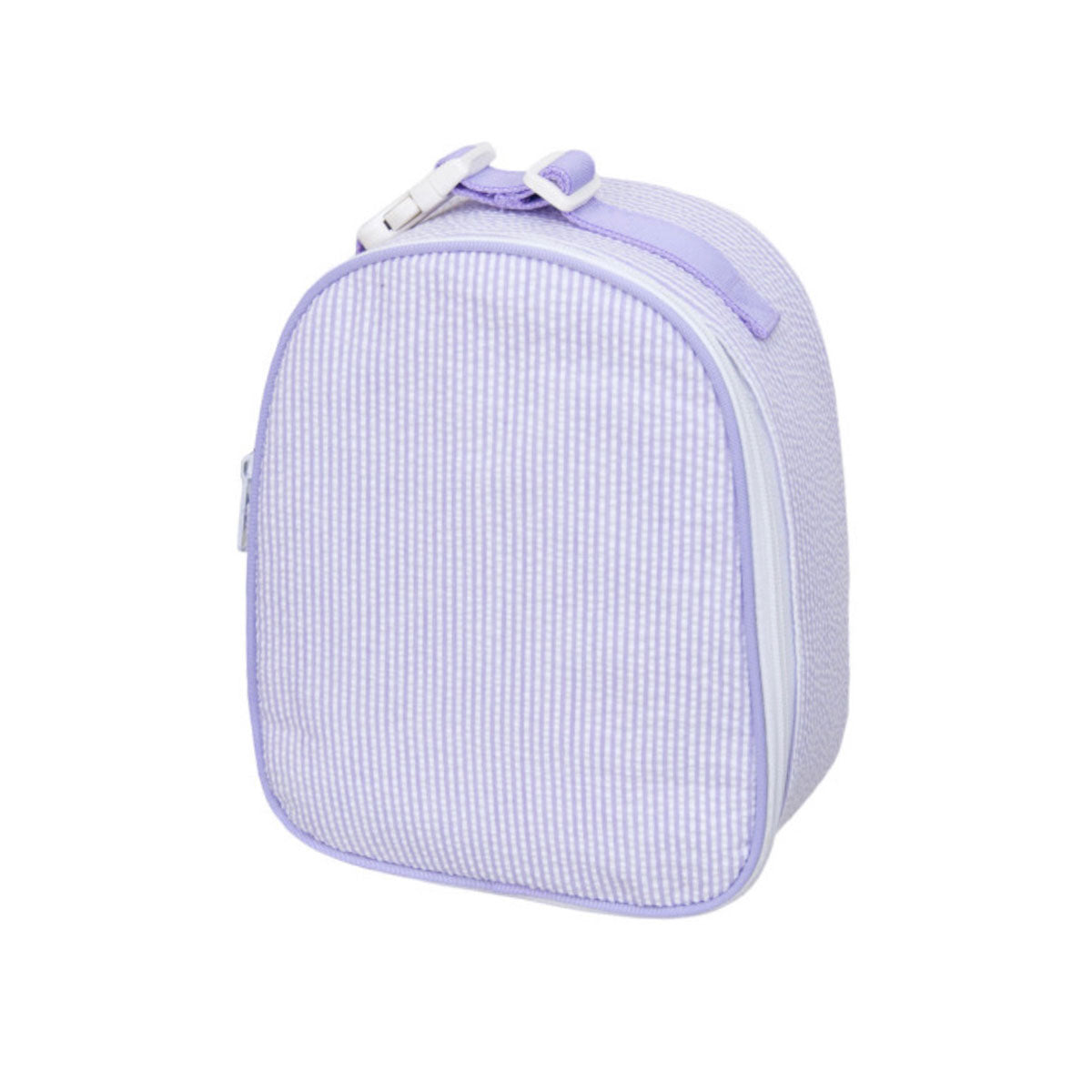 Gumdrop Insulated Bag - Lilac Seersucker