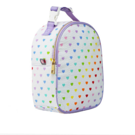 Gumdrop Insulated Bag - Rainbow Hearts