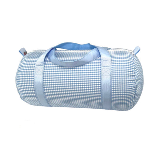 Tootsie Duffel - Baby Blue Gingham