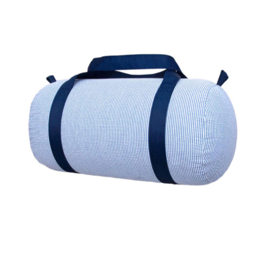 Tootsie Duffel - Navy Seersucker