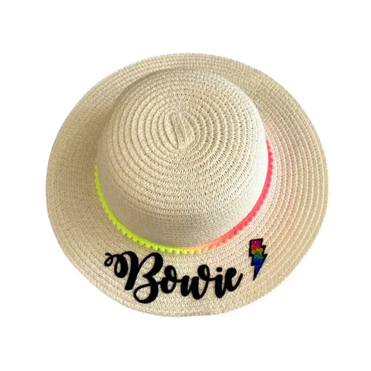 Straw Sun Hat - Beige