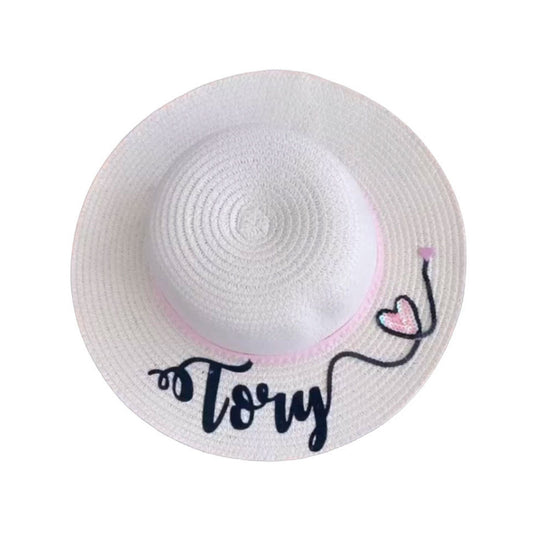 Straw Sun Hat - Off White
