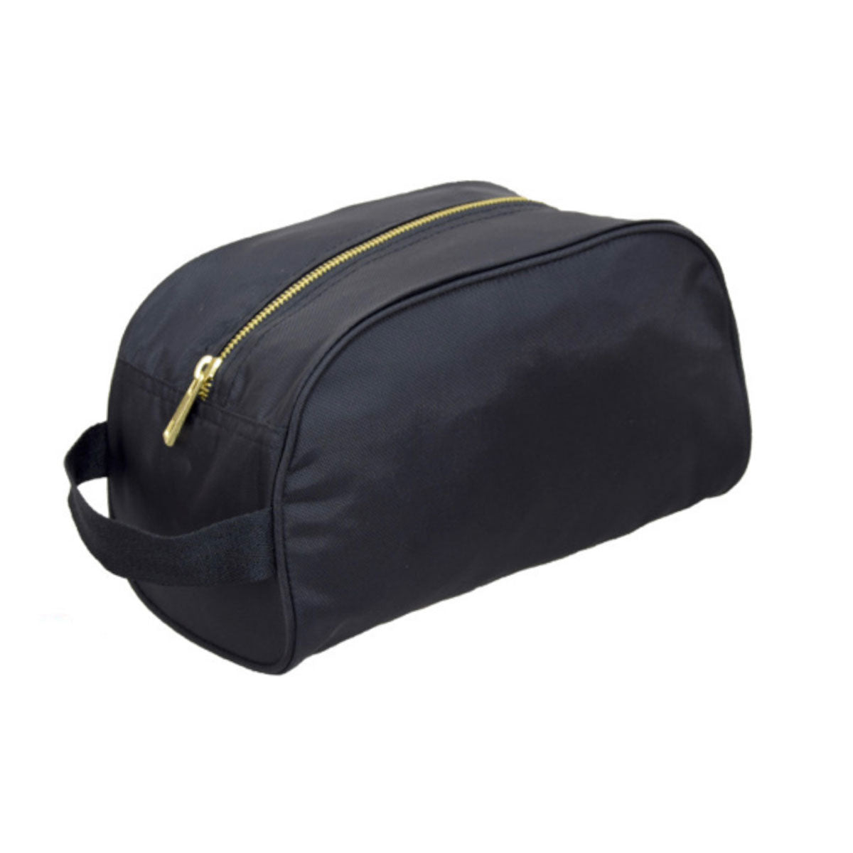 Traveler Dopp Kit - Black Nylon Brass