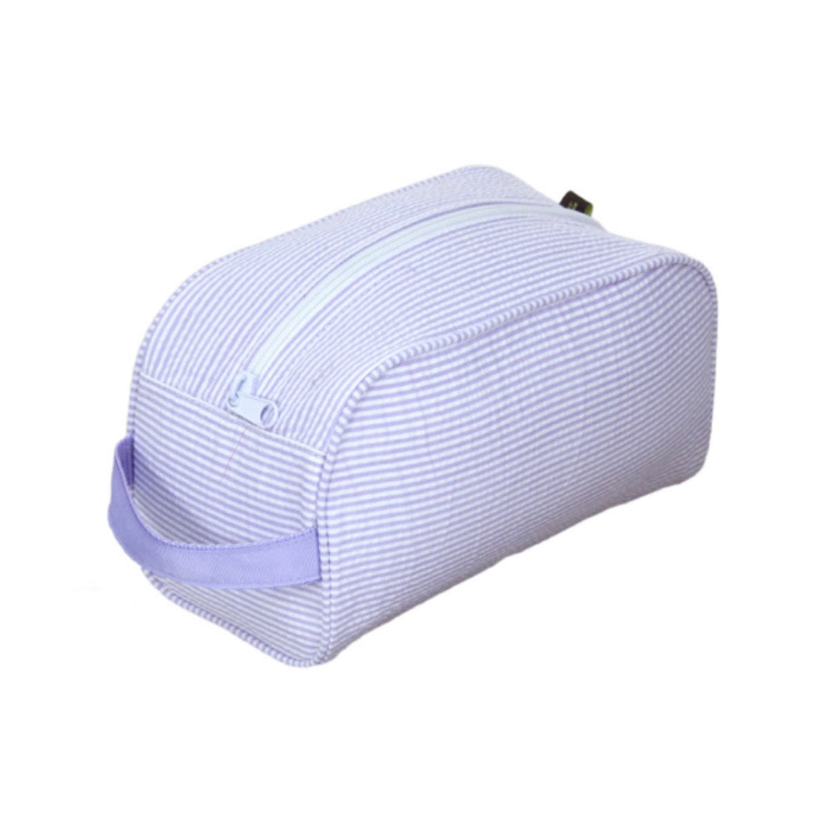 Traveler Dopp Kit - Lilac Seersucker