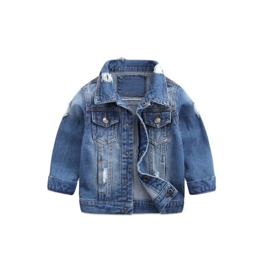 Distressed Jean Jacket