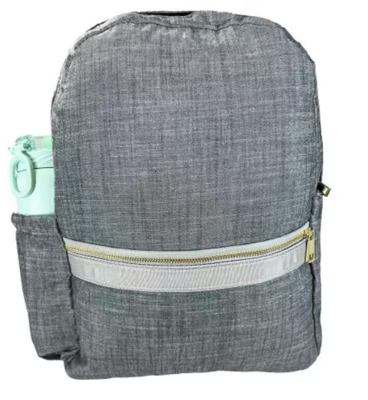 Backpack - Grey Chambray