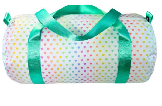 Tootsie Duffel - Sweetheart Rainbow Hearts