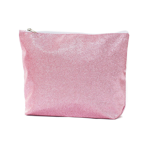 Glitter Pouch - Pink – HipMonkeys